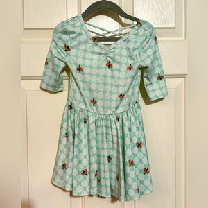 2T Dot Dot Smile Dress with Criss Cross Back